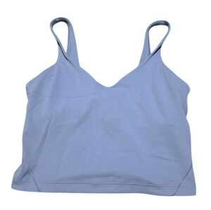 lululemon Align Tank Blue Linen Size 6